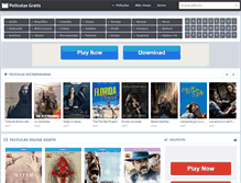 Tablet Screenshot of peliculasgratis.biz